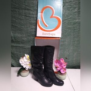 Bare Traps Black Boots